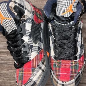 Jordan Kids Plaid Sneakers - 13c